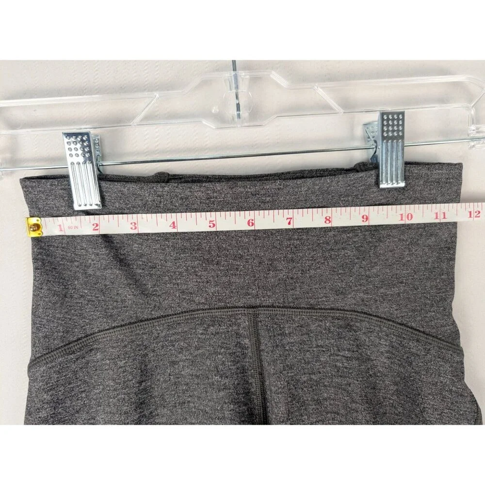 Lululemon‎ Leggings Womens Size 4 High-Rise Crop Yoga Pants Gray